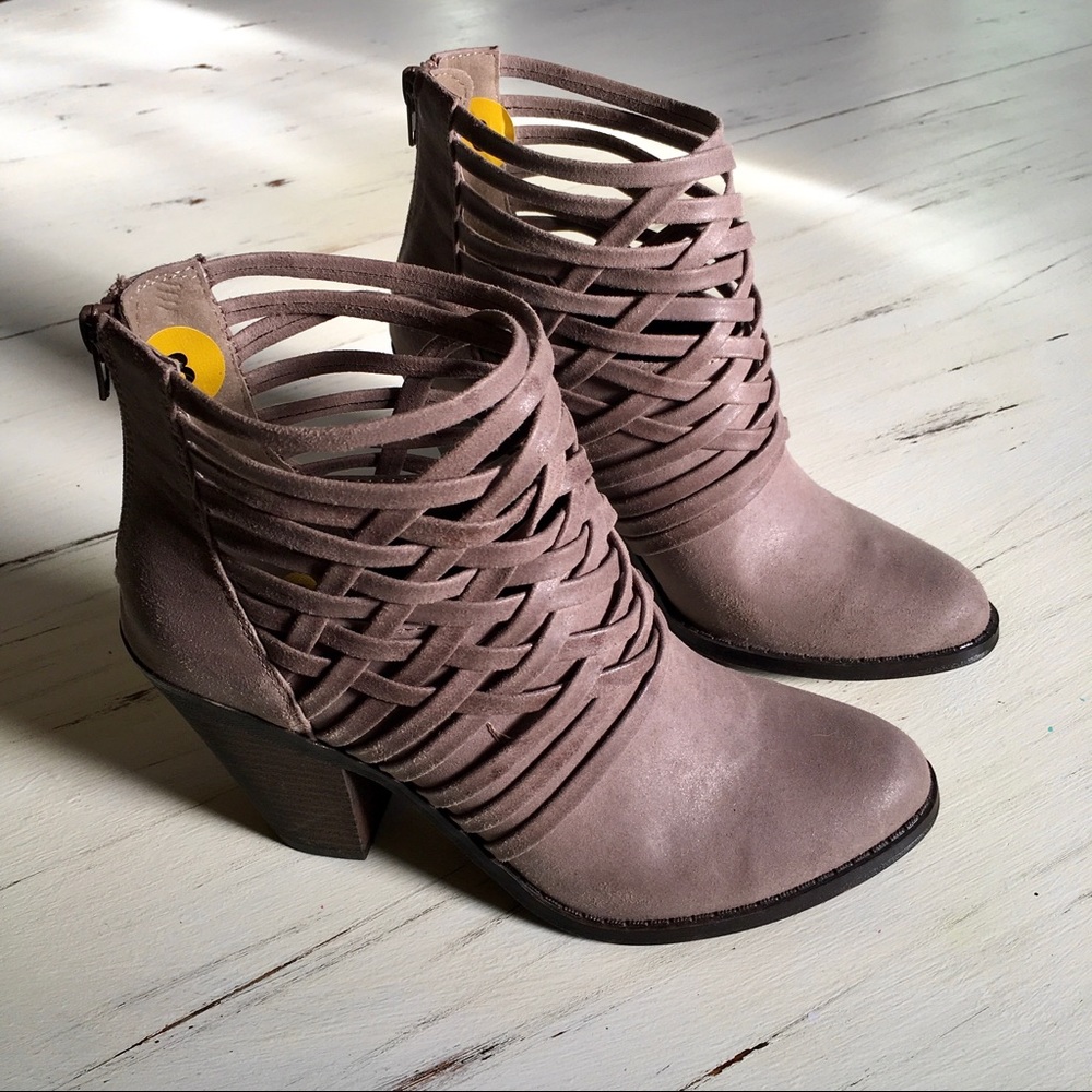 Fergalicious Taupe Booties